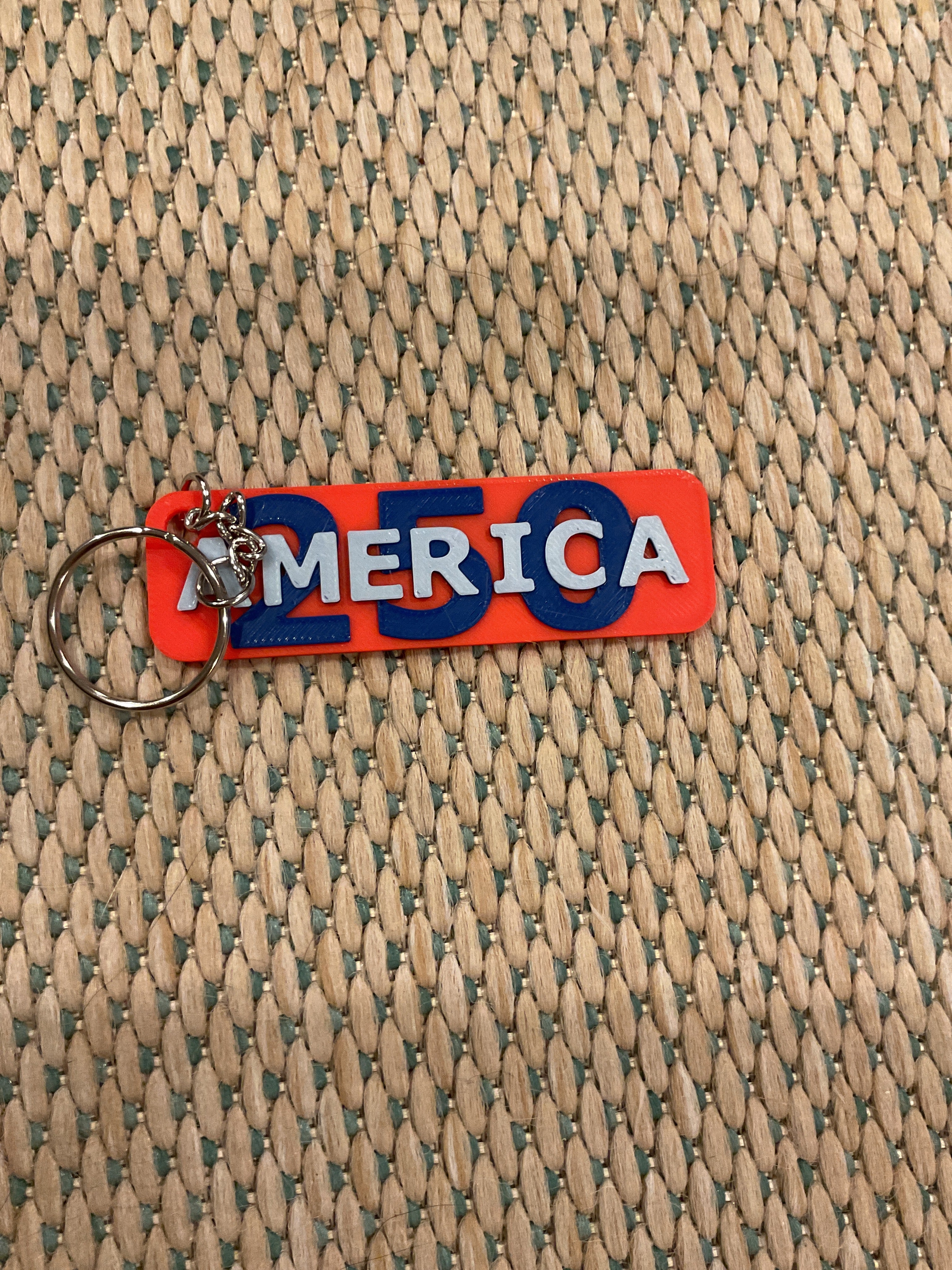 America 250 Keychain