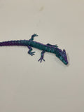 Leaf dragon (teal and purple)