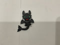 Cute Black Dragon Keychain Fidget