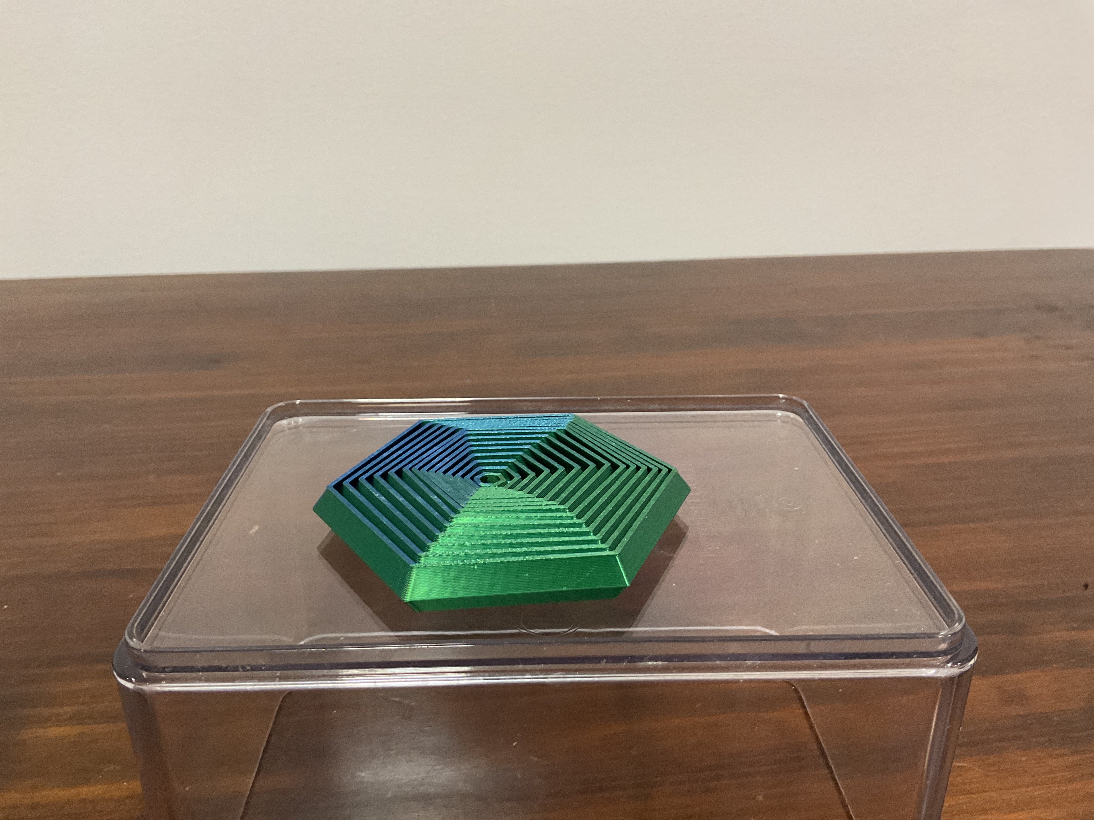 Hexagon Fidget Keychain