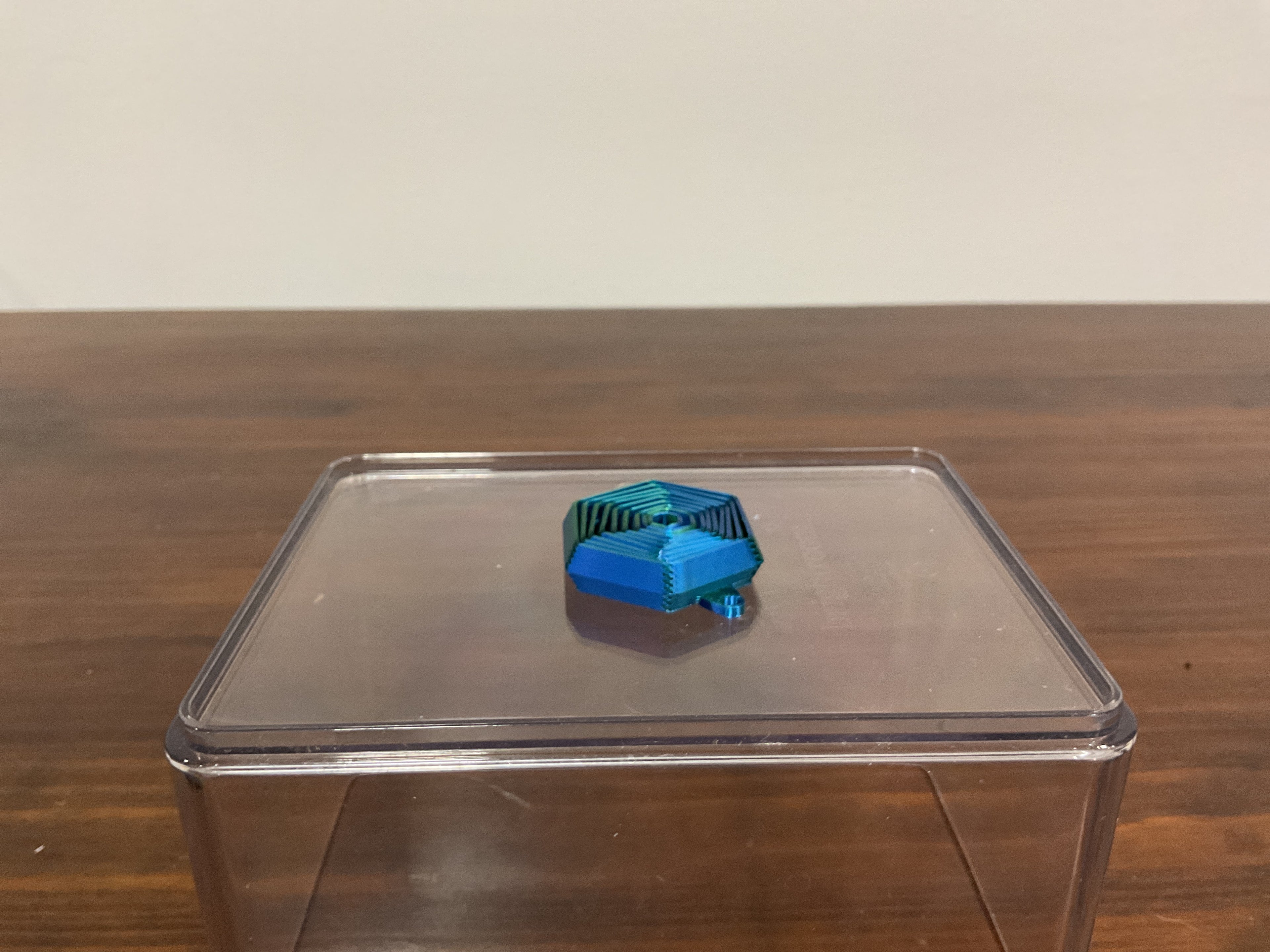 Hexagon Fidget Keychain
