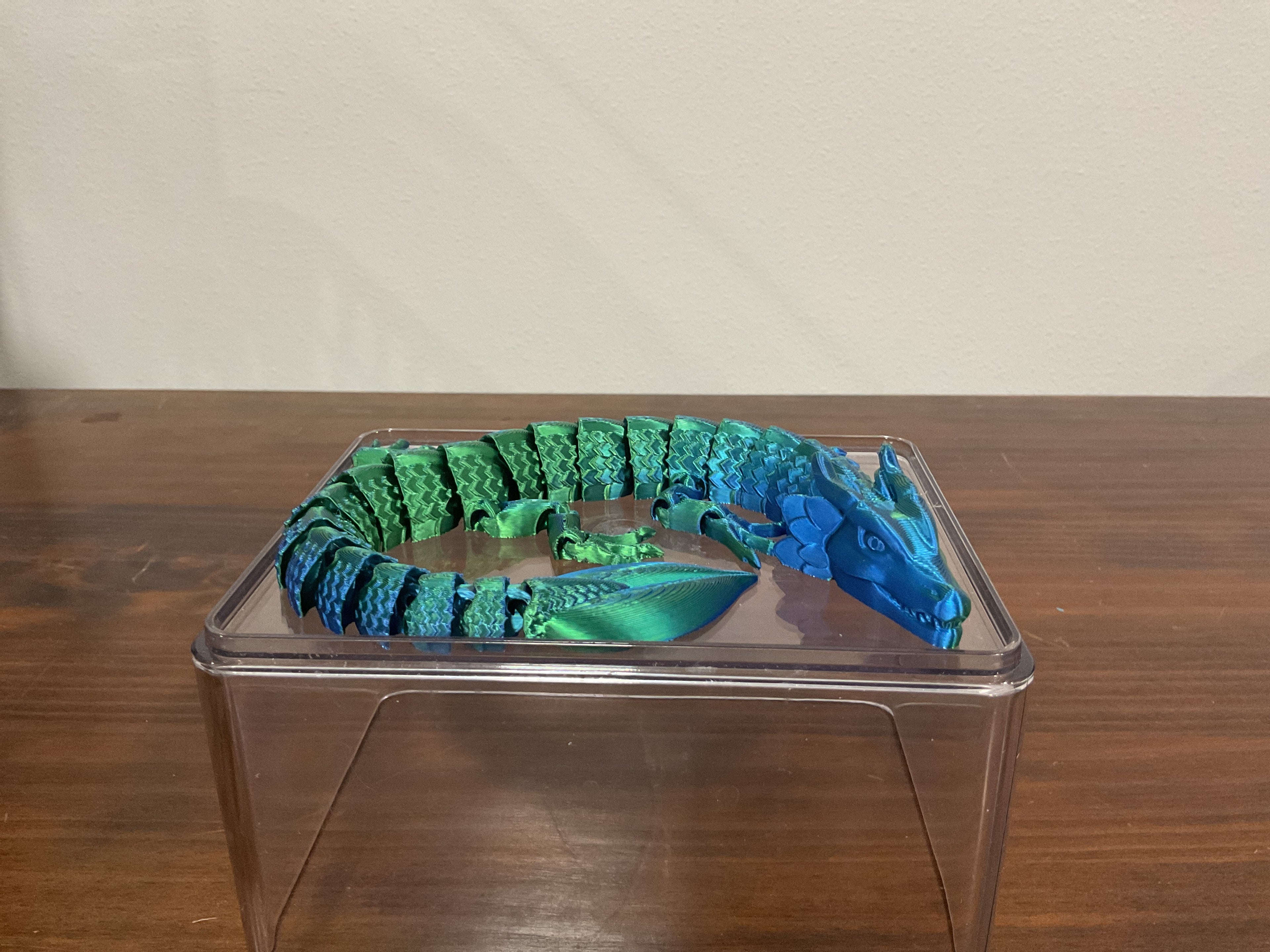 Blue And Green Leaf Dragon
