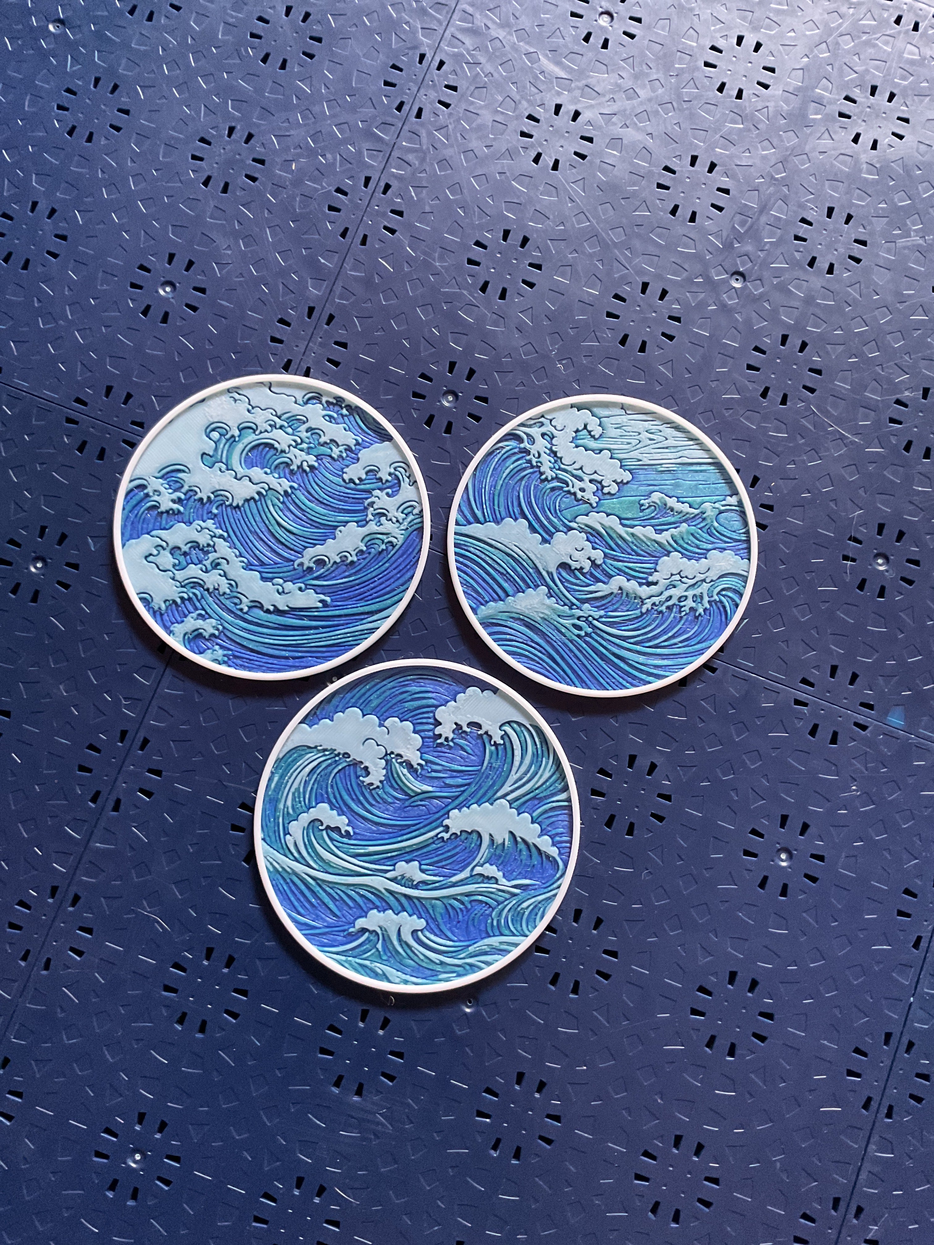 Ocean waves coaster