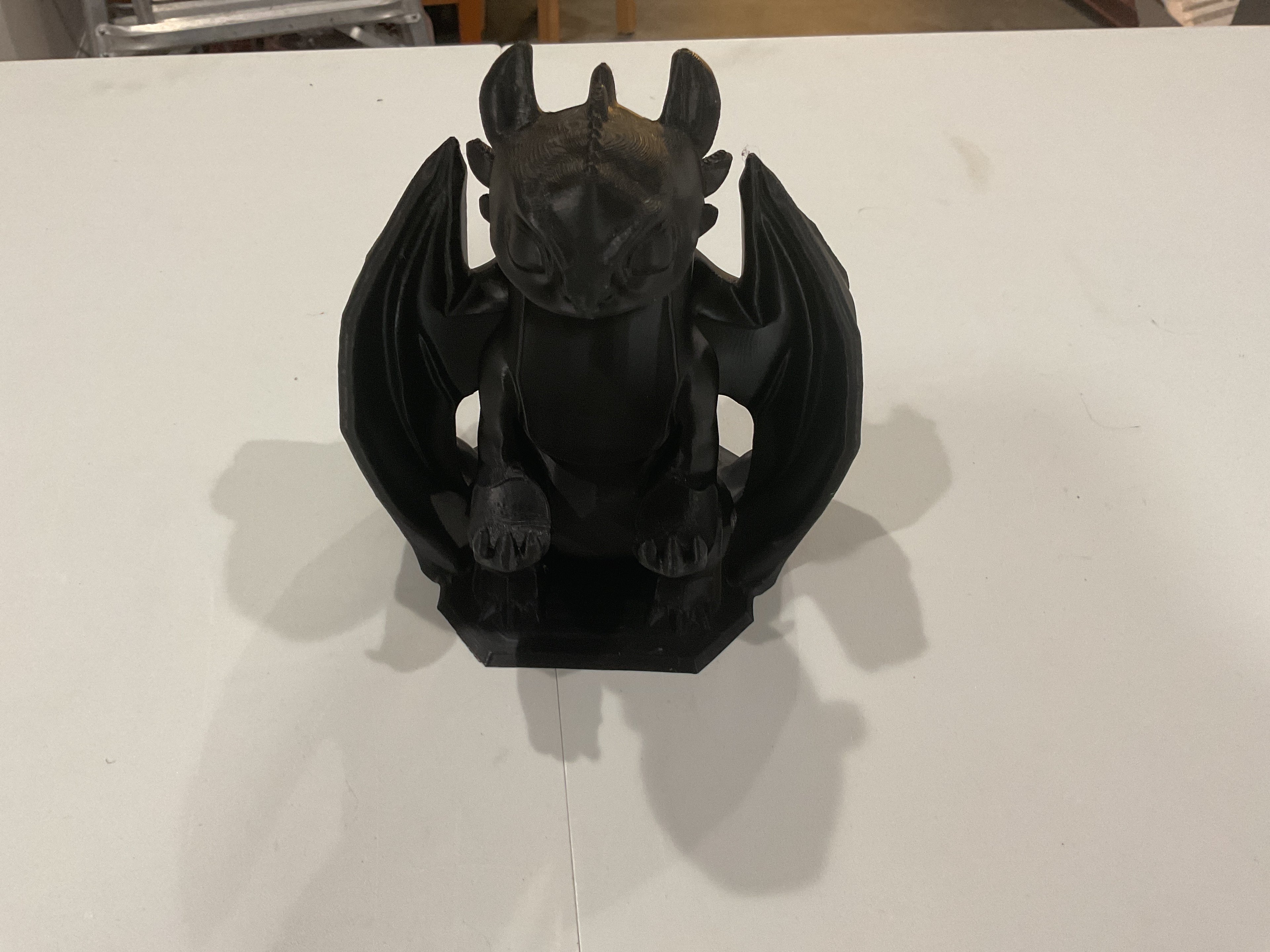Cute Black Dragon Controller Holder