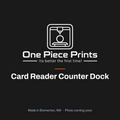 Card reader counter dock
