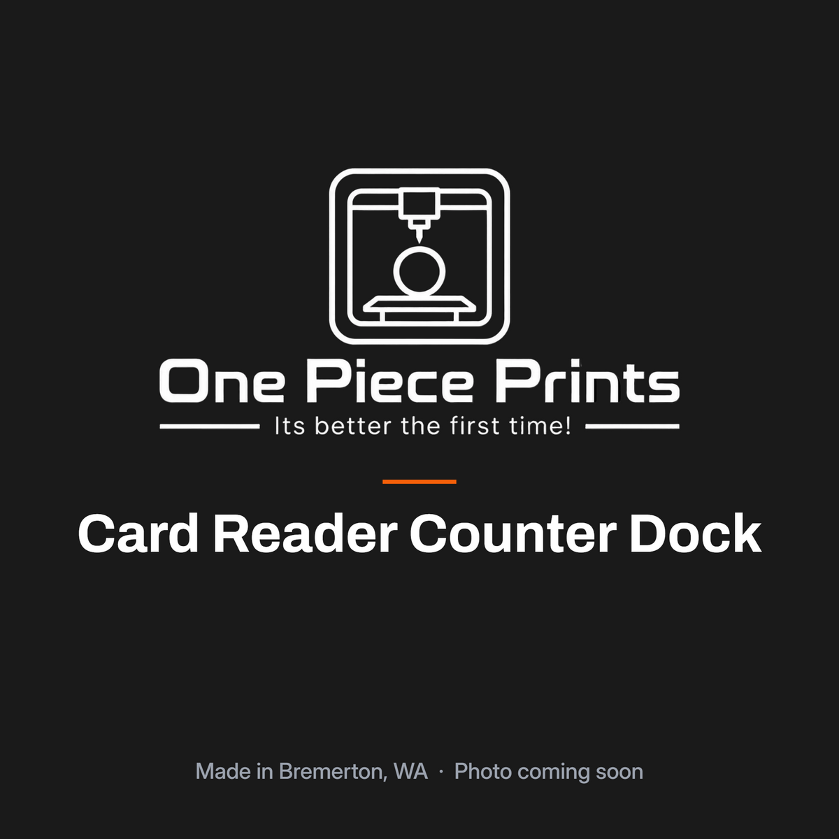 Card reader counter dock