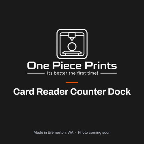 Card reader counter dock