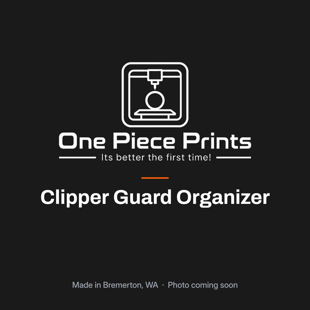 Clipper guard organizer for barbershop stations